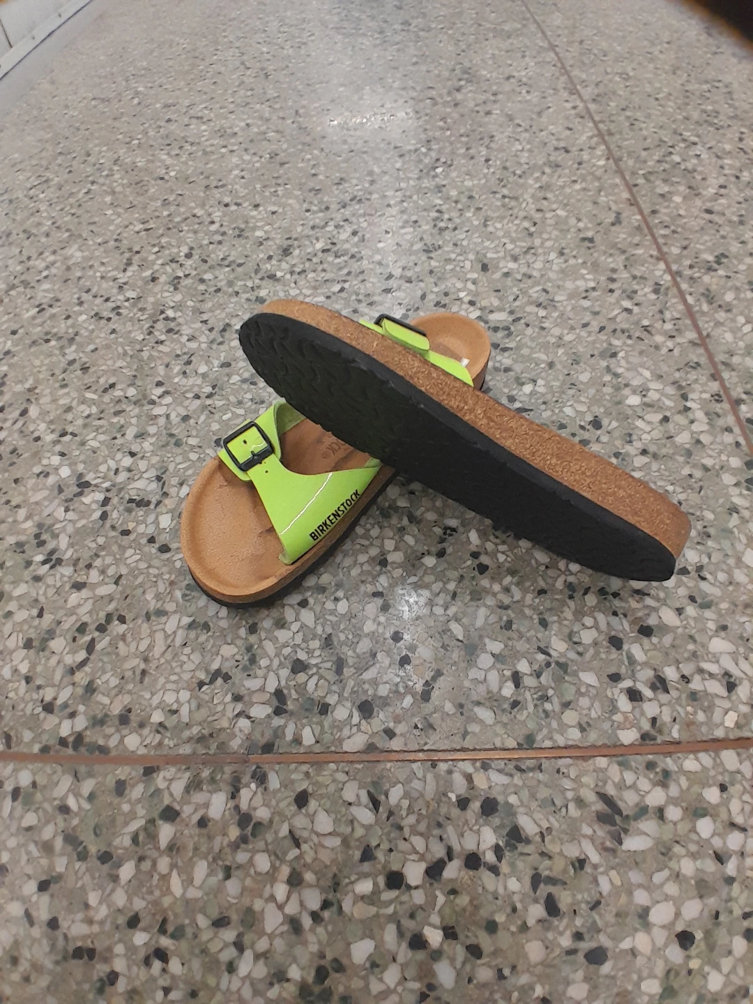 Birkenstock Arizona Sandals - Lime Green Women's Size 10 - photo 2