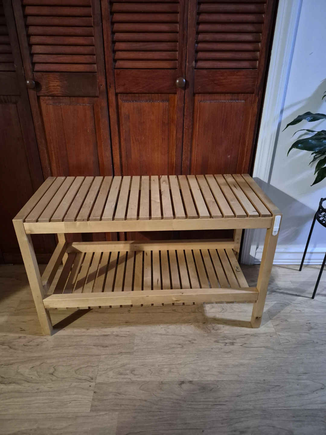 Wooden Storage Bench - photo 2