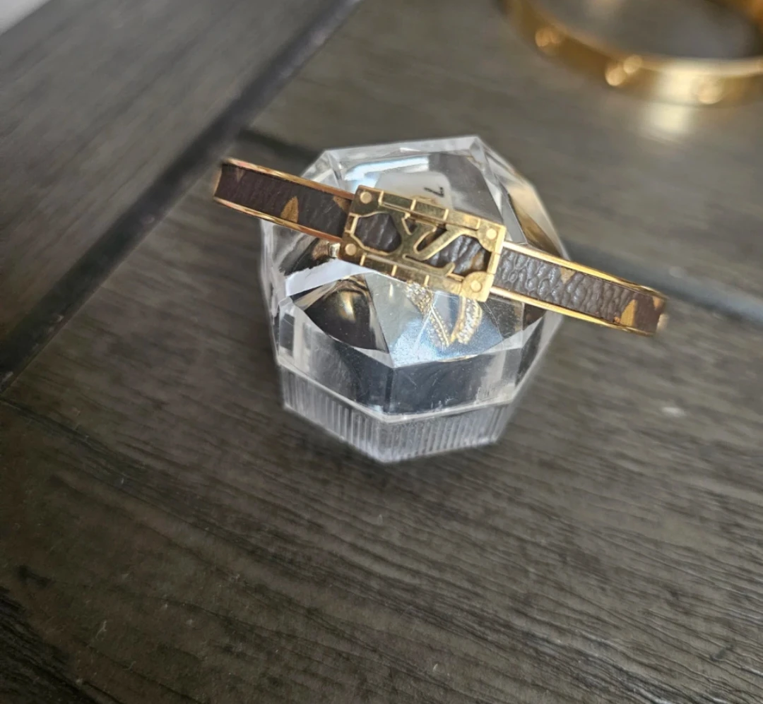 Louis Vuitton Style Bracelet