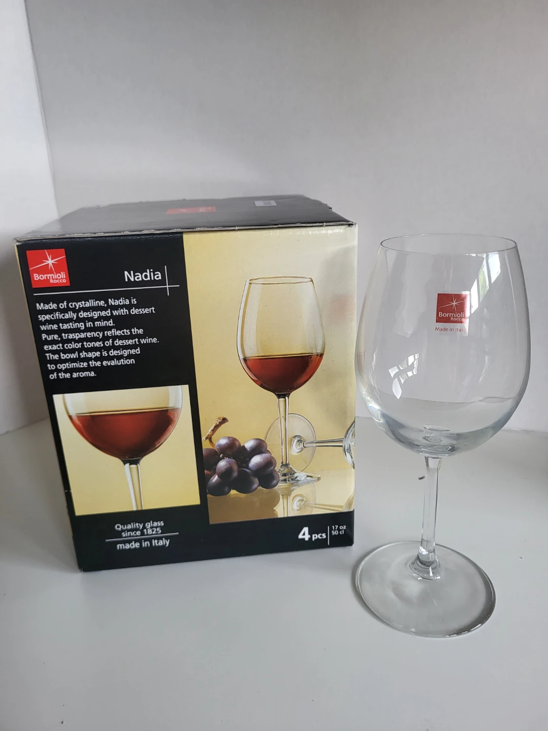 Bormioli Rocco Nadia Dessert Wine Glasses (4 pcs)