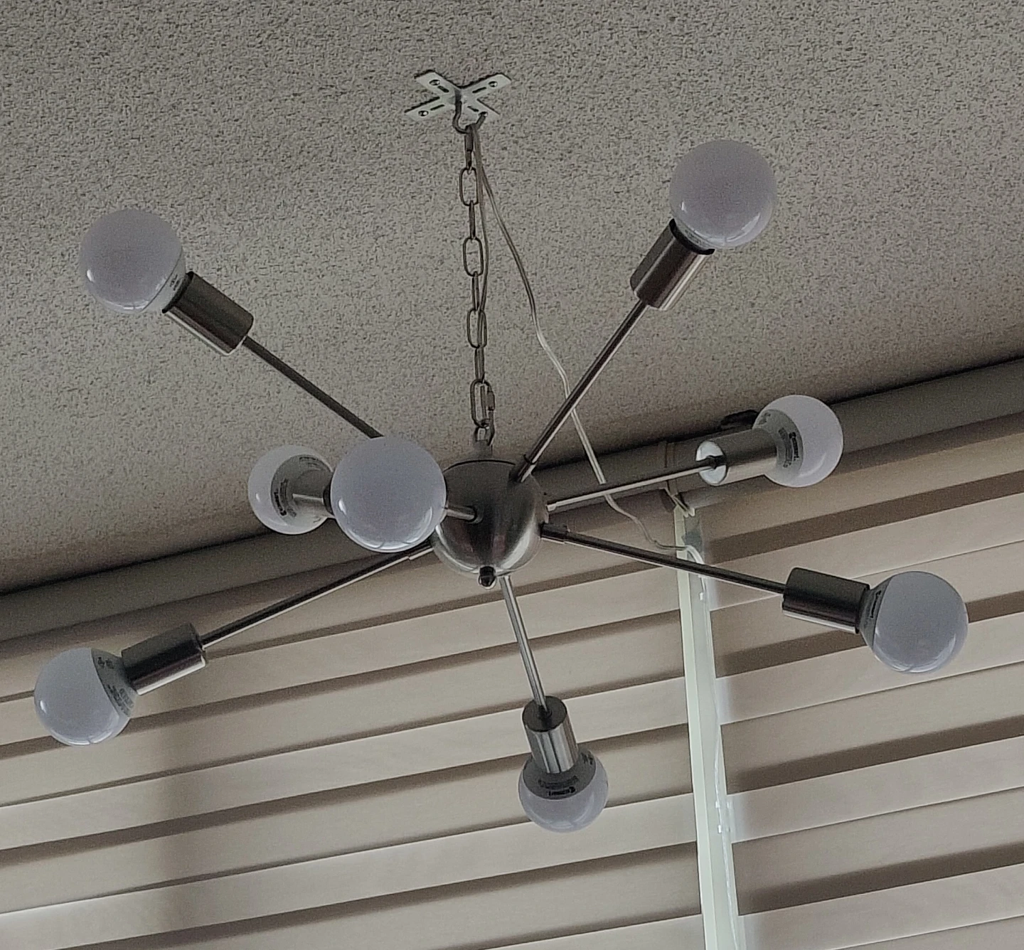 Sputnik Plug in Chandelier