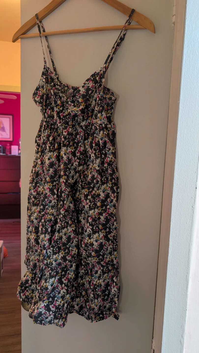 Floral Spaghetti Strap Dress