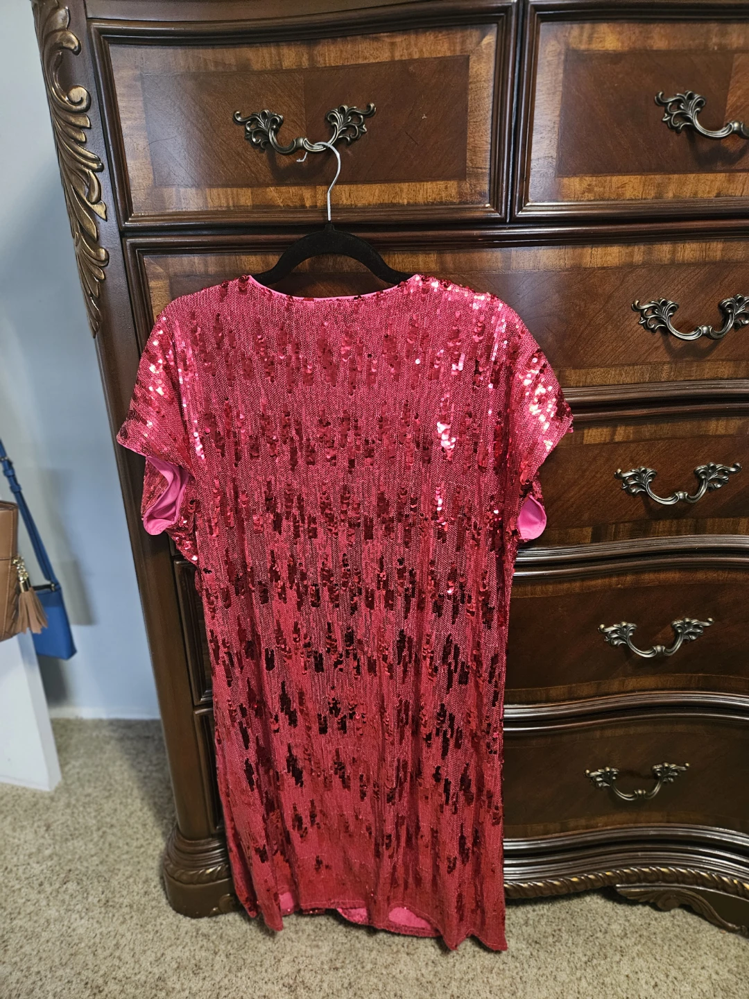Femi Semi Pink Sequin Dress - photo 2