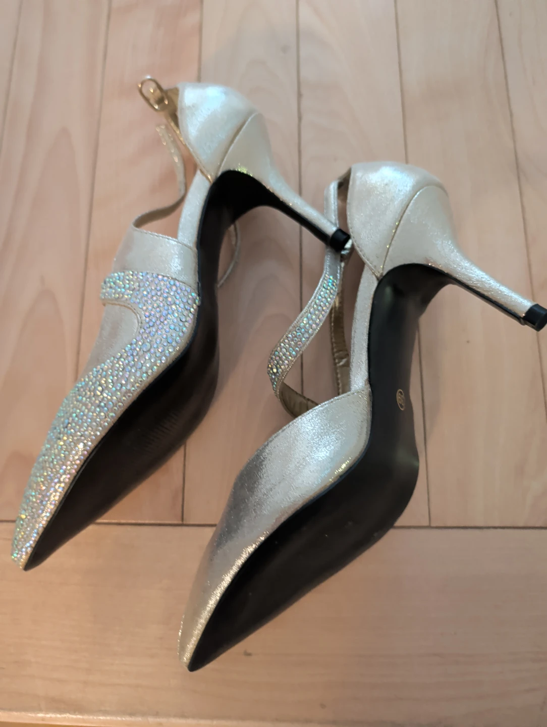 Equipe Women's Silver Embellished Heels - photo 2