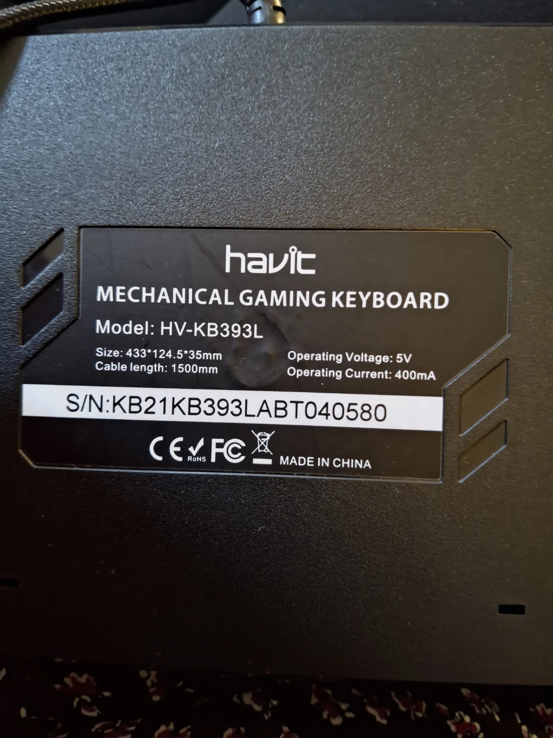 Havit HV-KB393L Mechanical Gaming Keyboard - photo 2