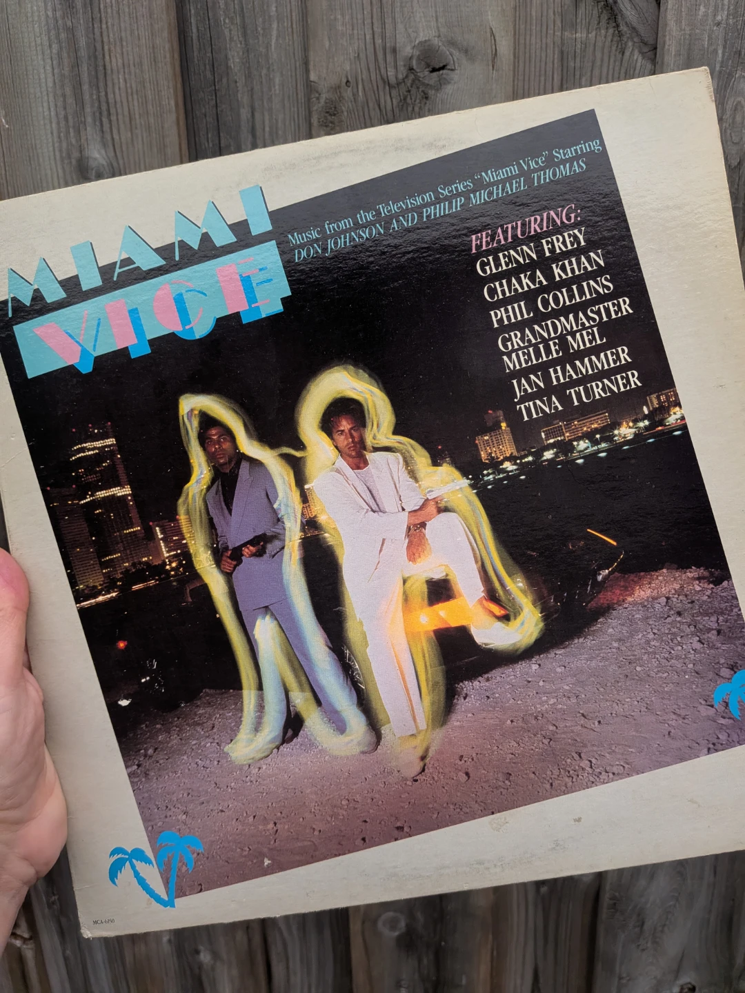 Miami Vice Soundtrack Vinyl Record