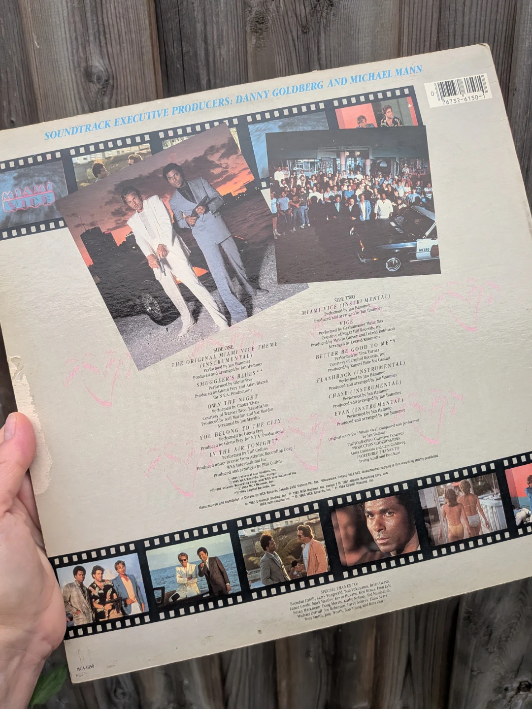 Miami Vice Soundtrack Vinyl Record - photo 5