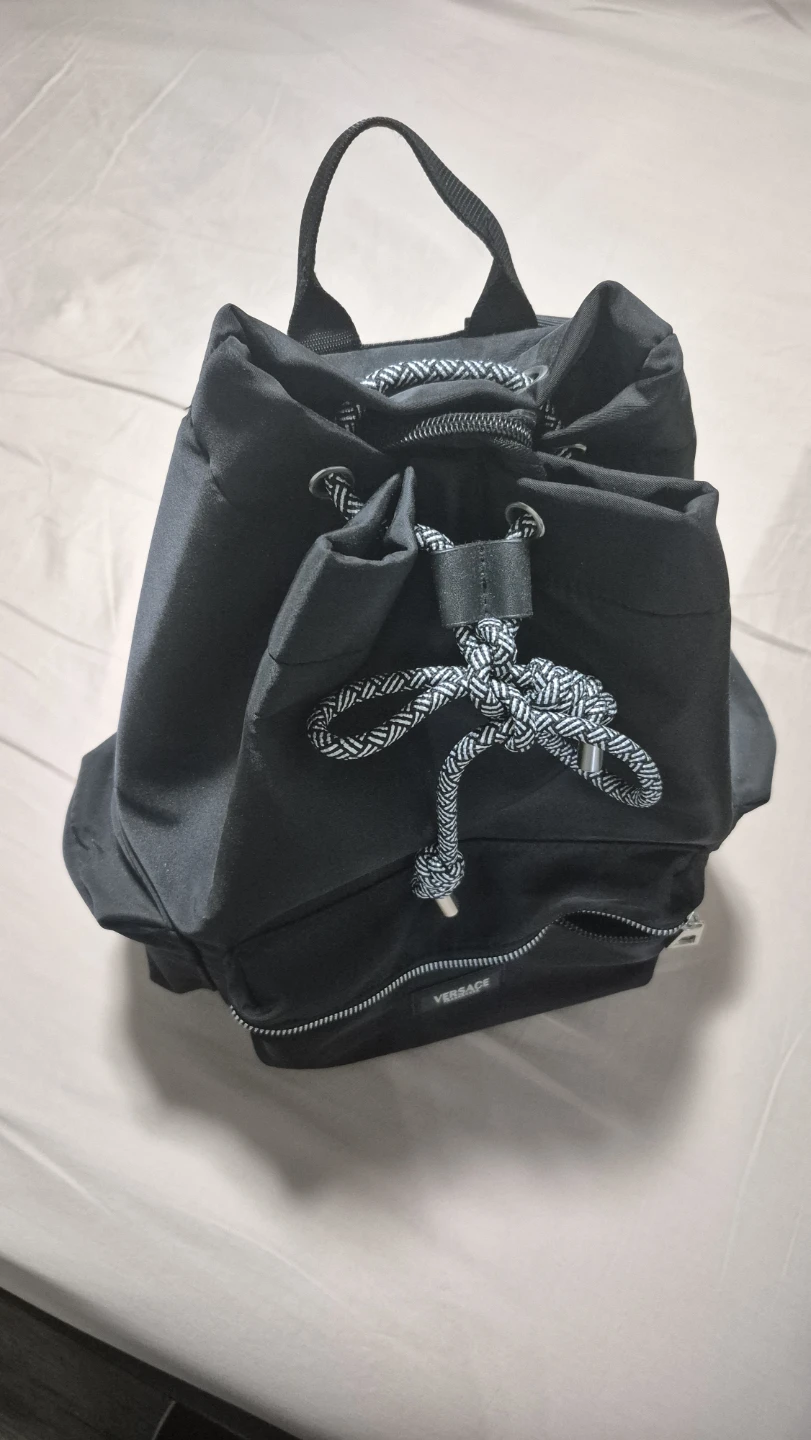 Versace Black Backpack - photo 3