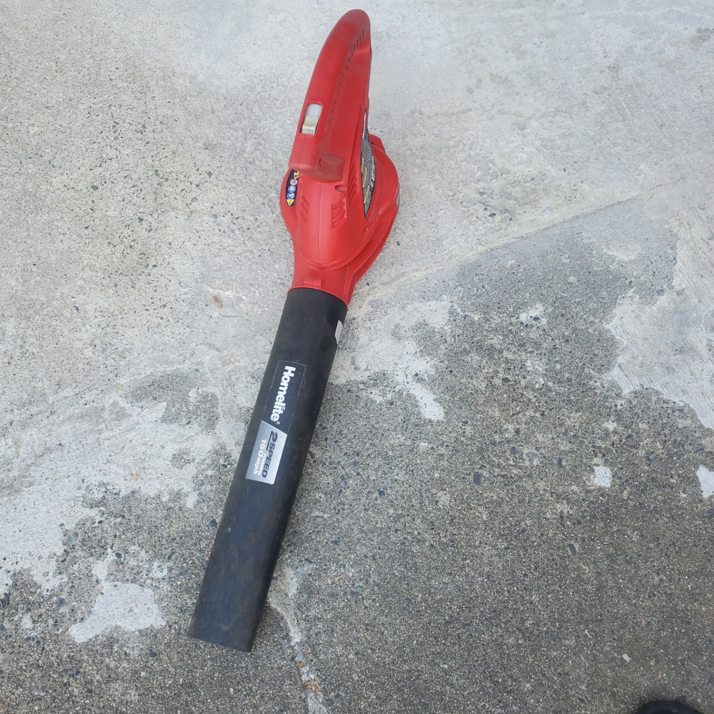 Homelite 2-Speed Leaf Blower - photo 4
