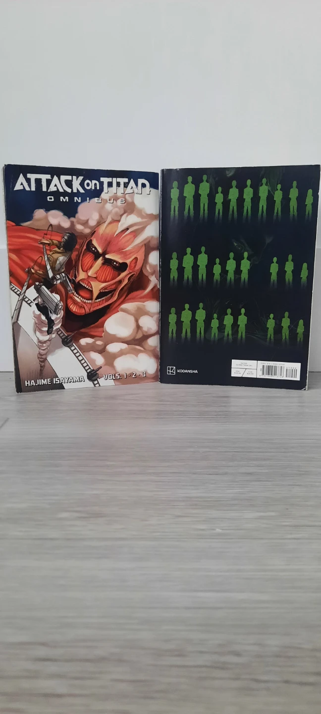 Attack on Titan Manga Volumes 1 & 2 omnibus - photo 2