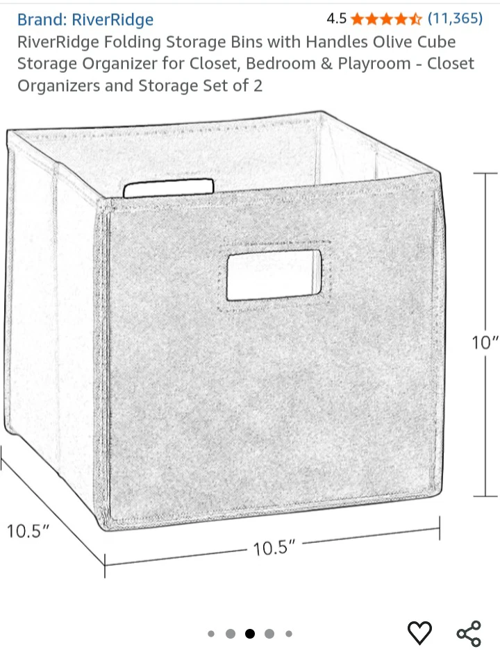 Storage Bins - 4 pieces - photo 3