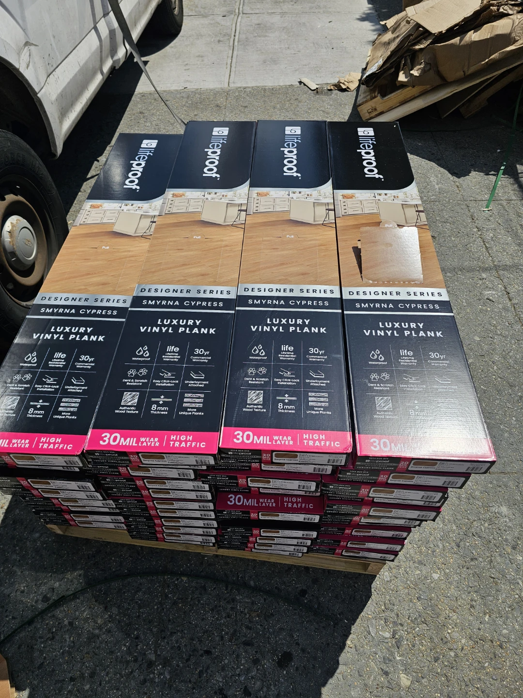 Lifeproof Smyrna Cypress Luxury Vinyl Plank Flooring - photo 4