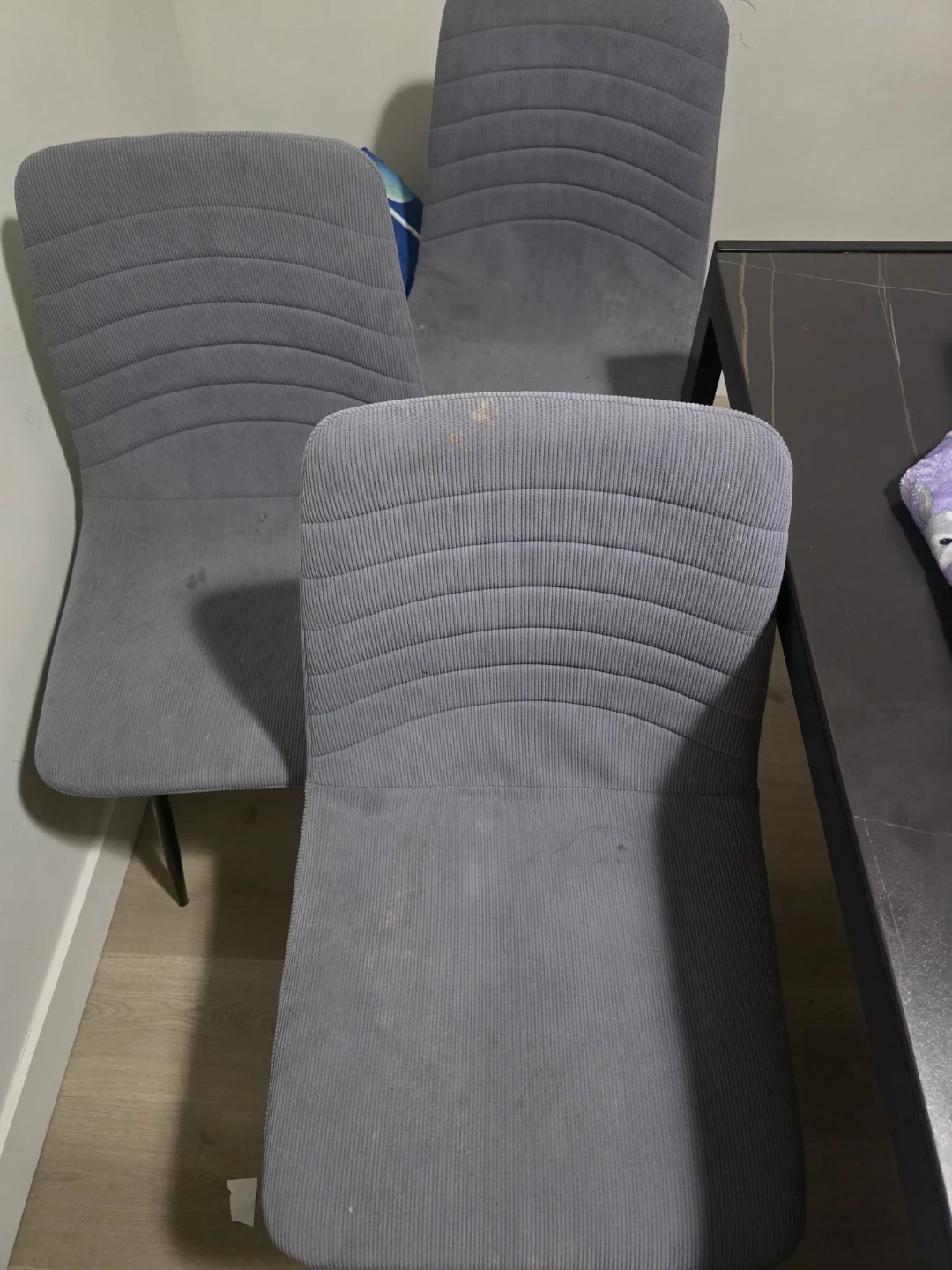 Grey Dining Chairs (Set of 6)