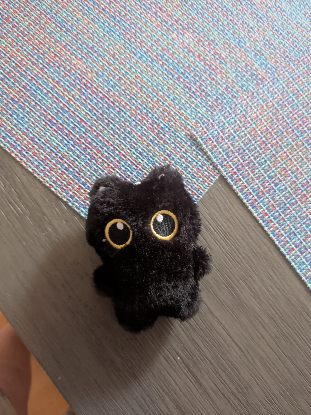 Black Plush Stuffed Toy