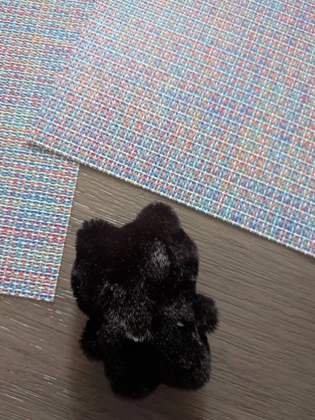 Black Plush Stuffed Toy - photo 2