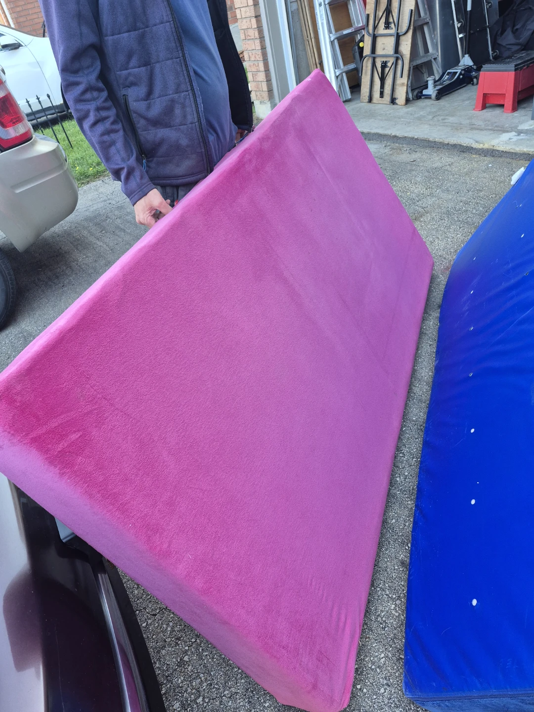 Pink Mattress Topper