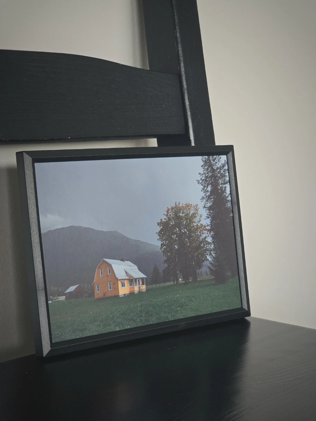 Framed Photo Print of Rural House
