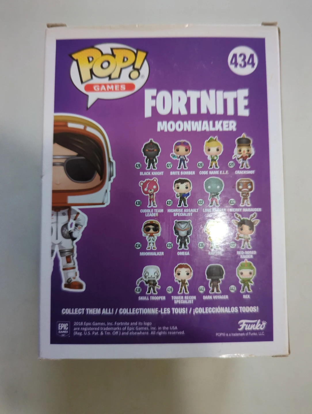 Funko Pop! Fortnite Moonwalker Vinyl Figure #434 - photo 3