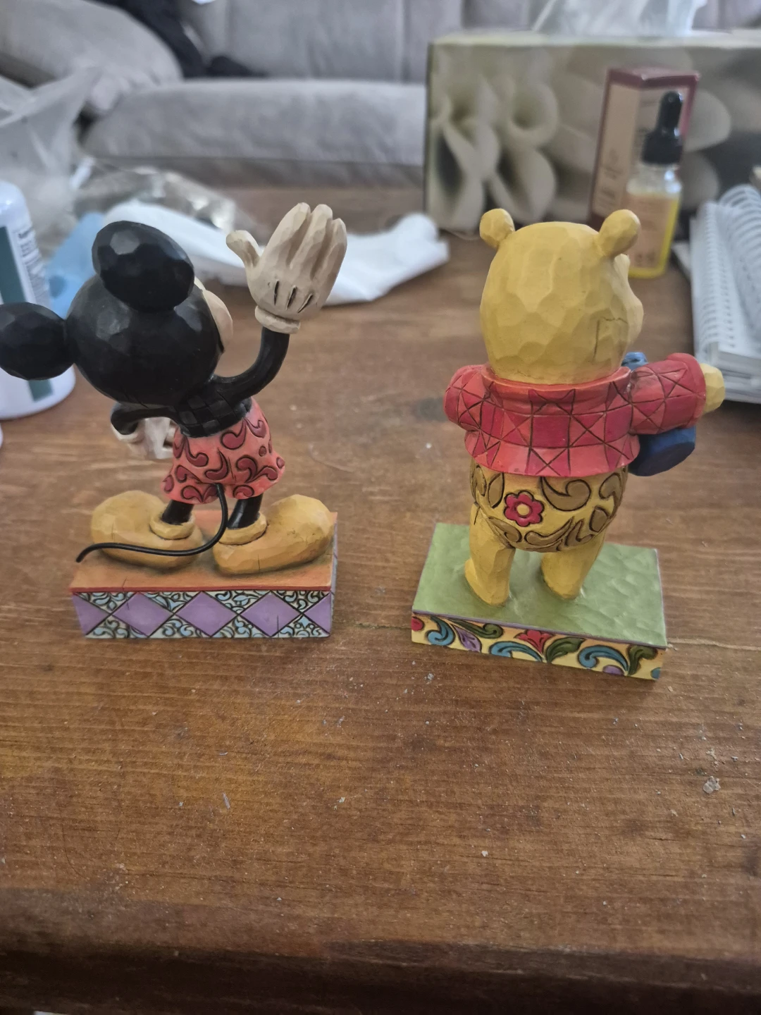 Mickey Mouse and Winnie the Pooh Figurines - photo 2