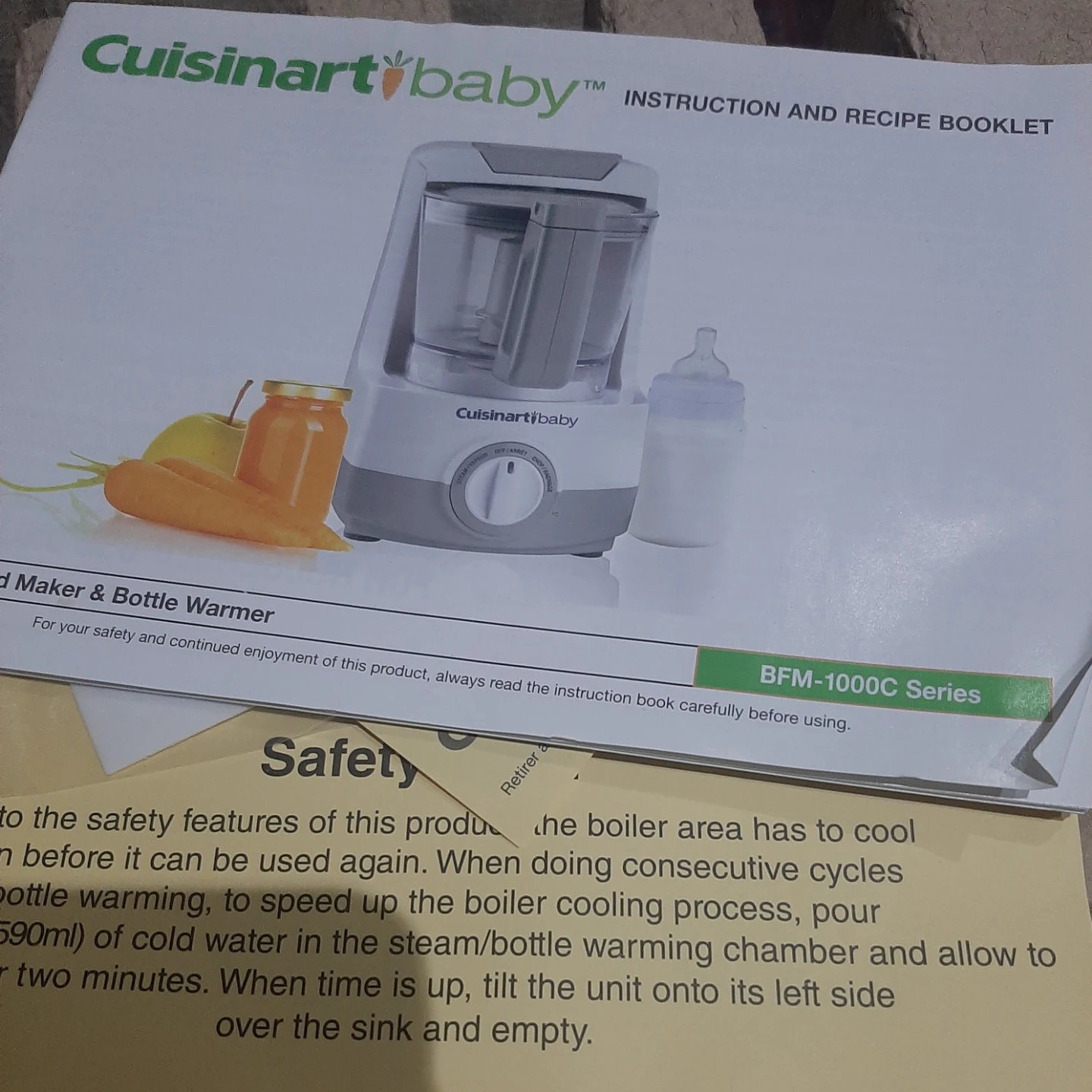 Cuisinart Baby 2-in-1 Food Maker & Bottle Warmer - photo 2