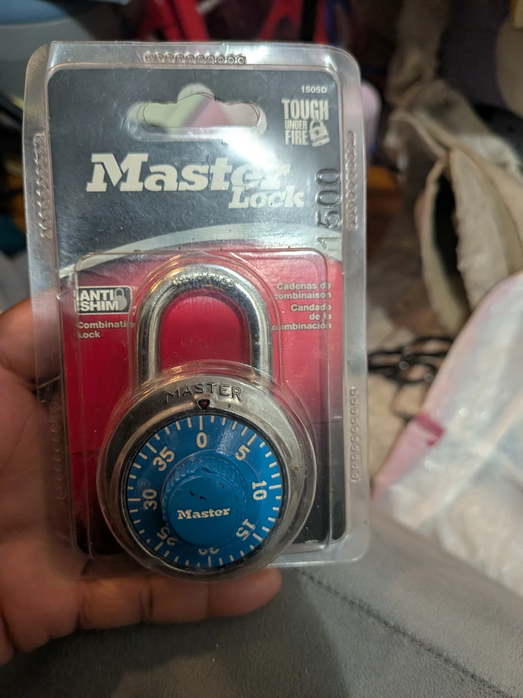 Master Lock 1505D Combination Padlock
