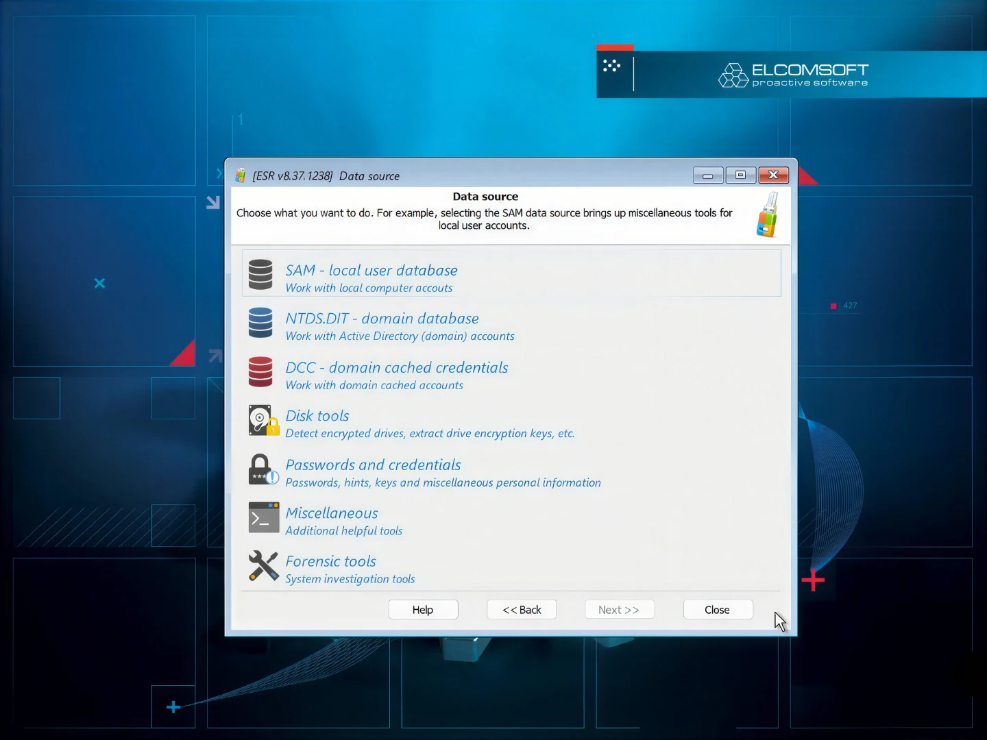 Elcomsoft System Recovery Professional Bootable DVD - photo 2