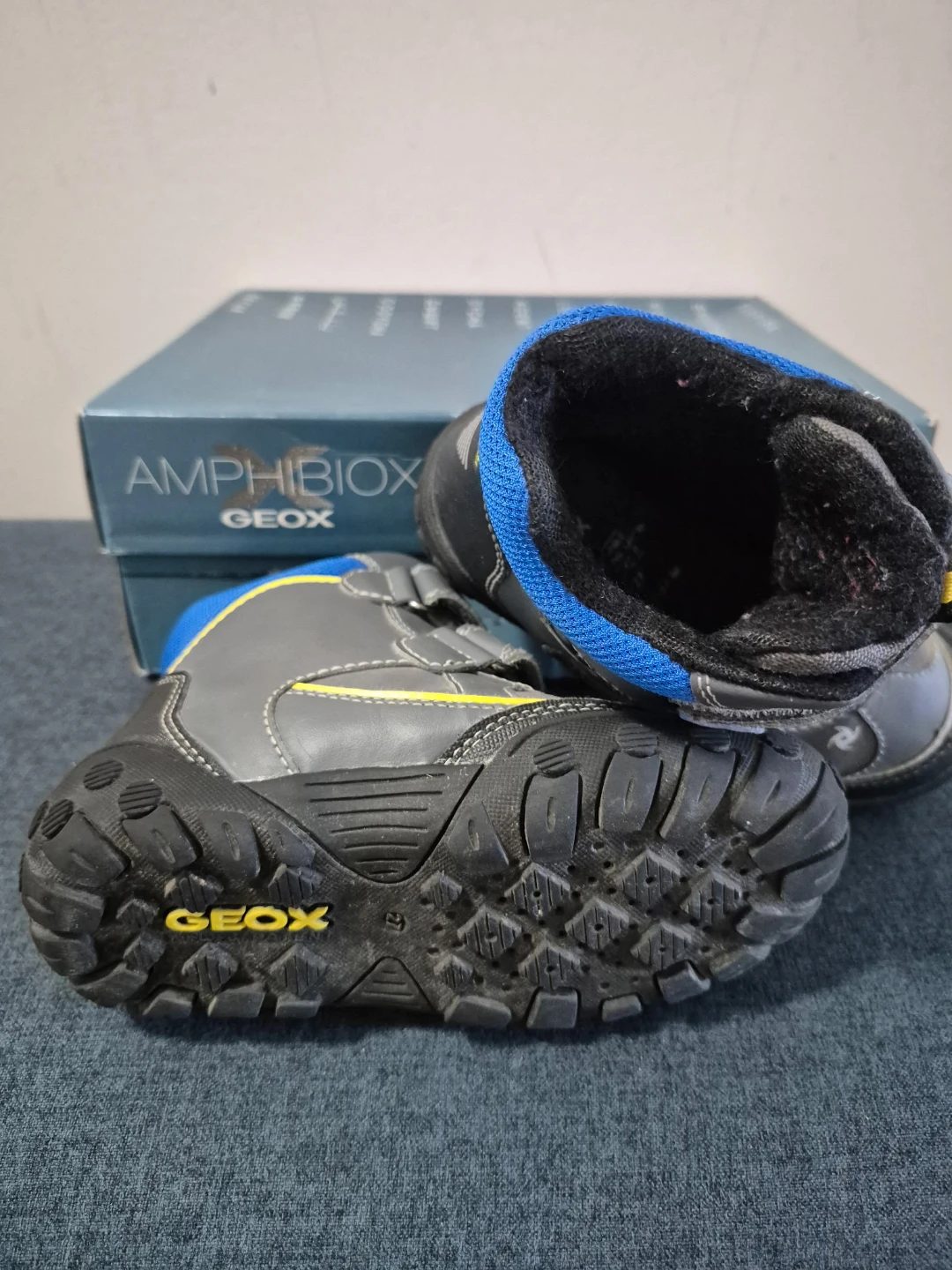 Geox Amphibiox Grey Winter Boots - photo 2