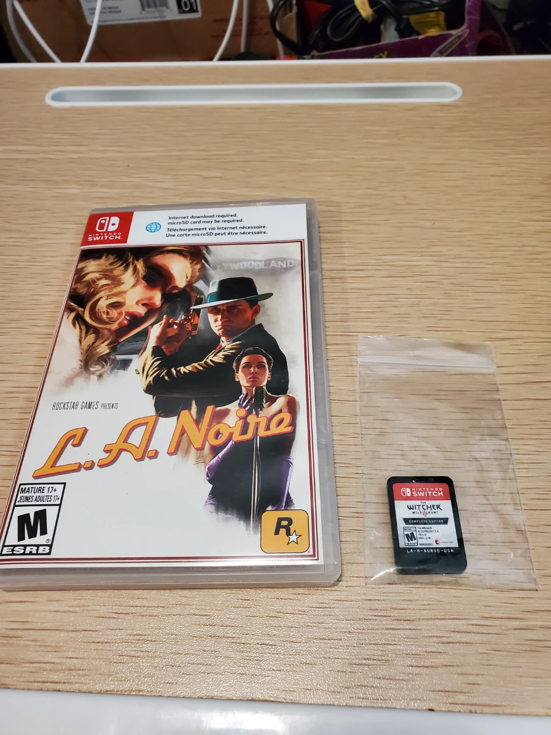 Switch LA Noire & Witcher 3 bundle
