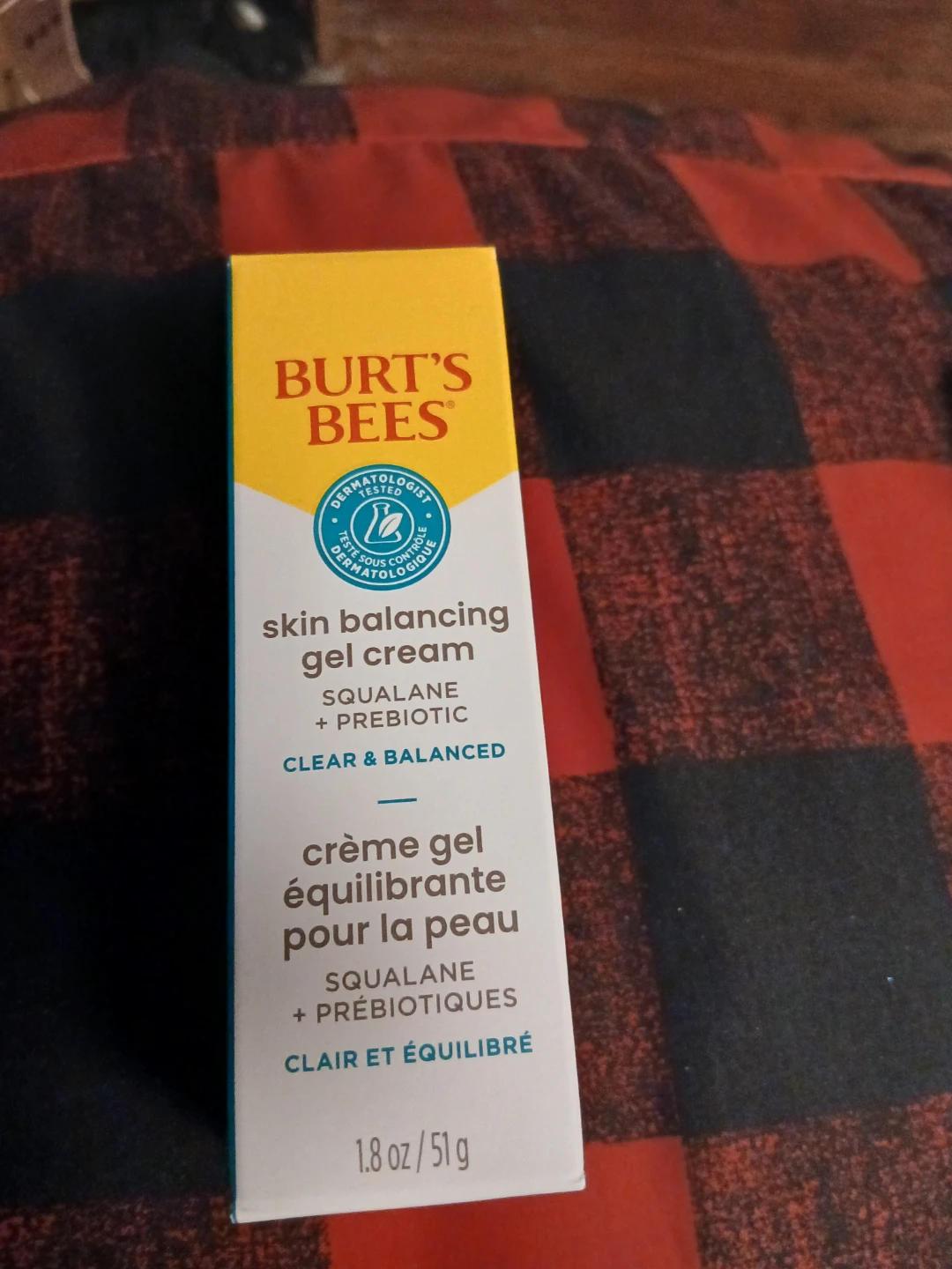 Burt's Bees Skin Balancing Gel Cream 1.8 oz