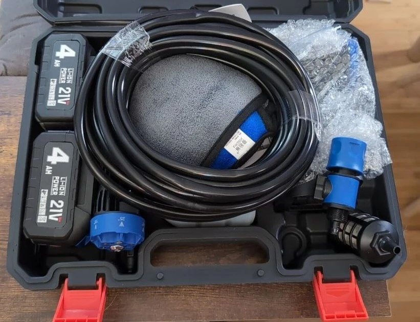 NEW 1100PSI Pressure Power Washer Cordless Brushless 2 batteries - photo 4