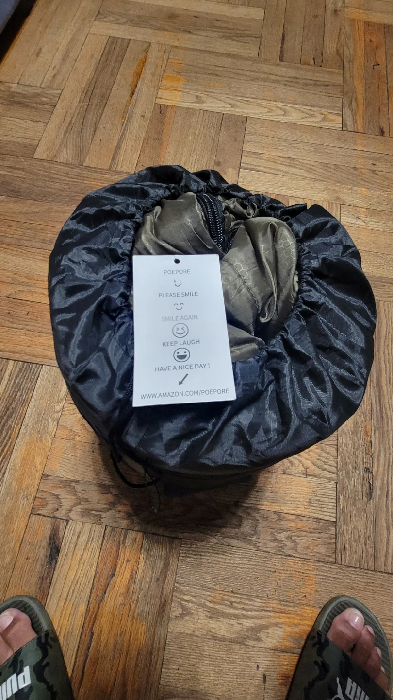 PoePore Sleeping Bag - olive green - photo 5