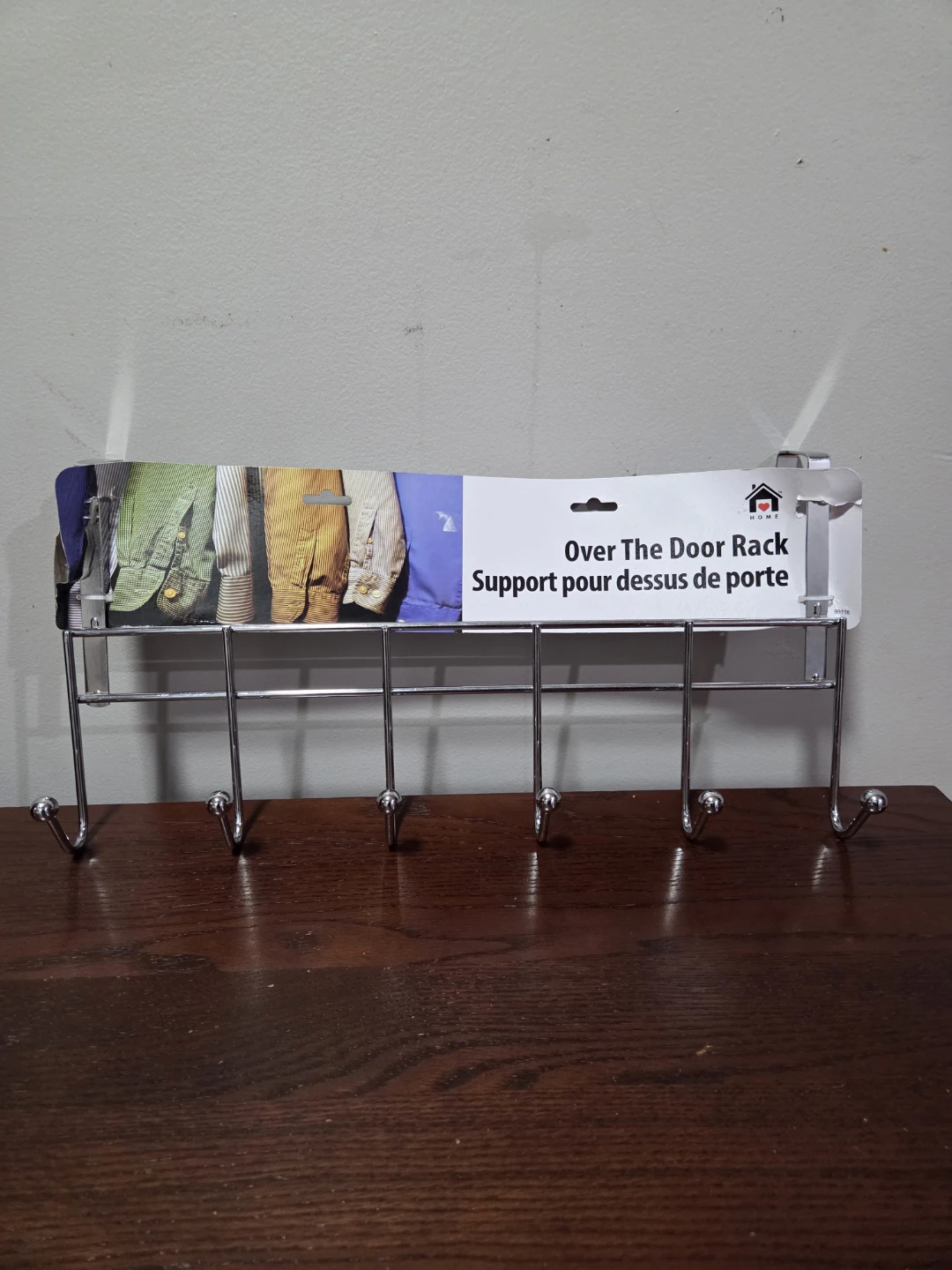 Over The Door Rack - 6 Hooks