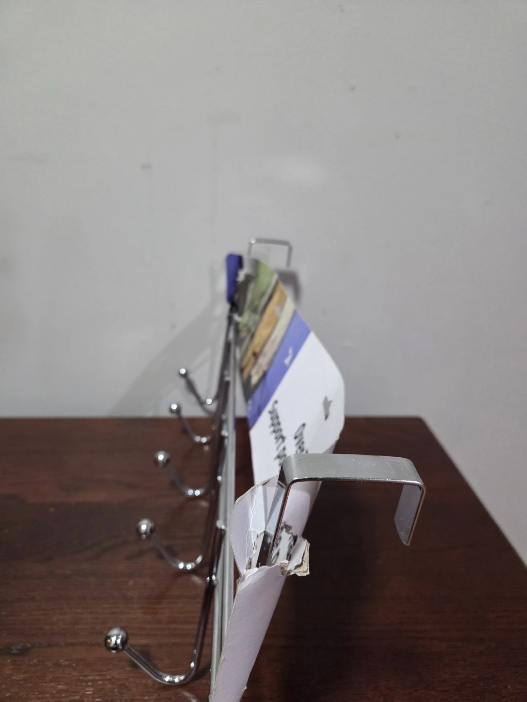 Over The Door Rack - 6 Hooks - photo 3