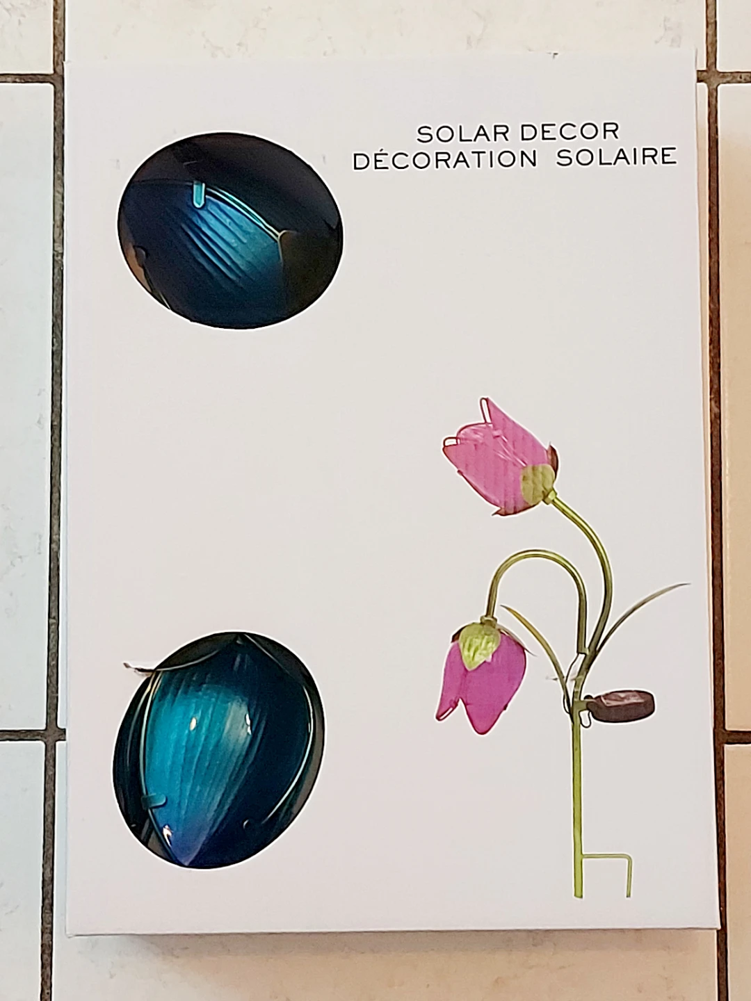 4 Different Coloured Flower Solar Decor - photo 3