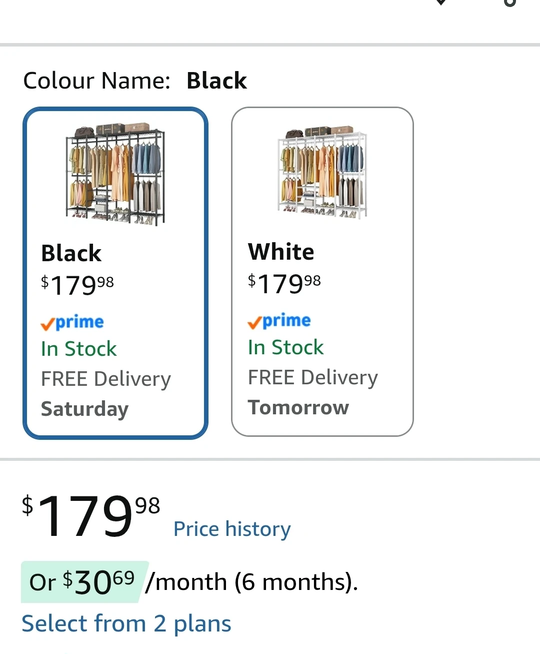 OLSCRROM Garment Rack Heavy Duty Clothes Rack Black - photo 4