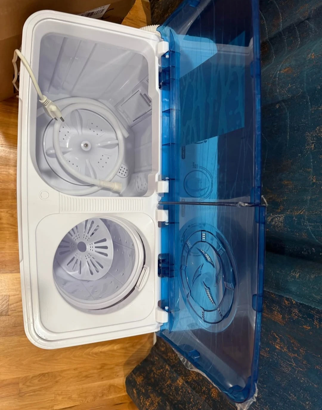 Brand new in box 20lb Washing Machine +dryer  excellent works - photo 4