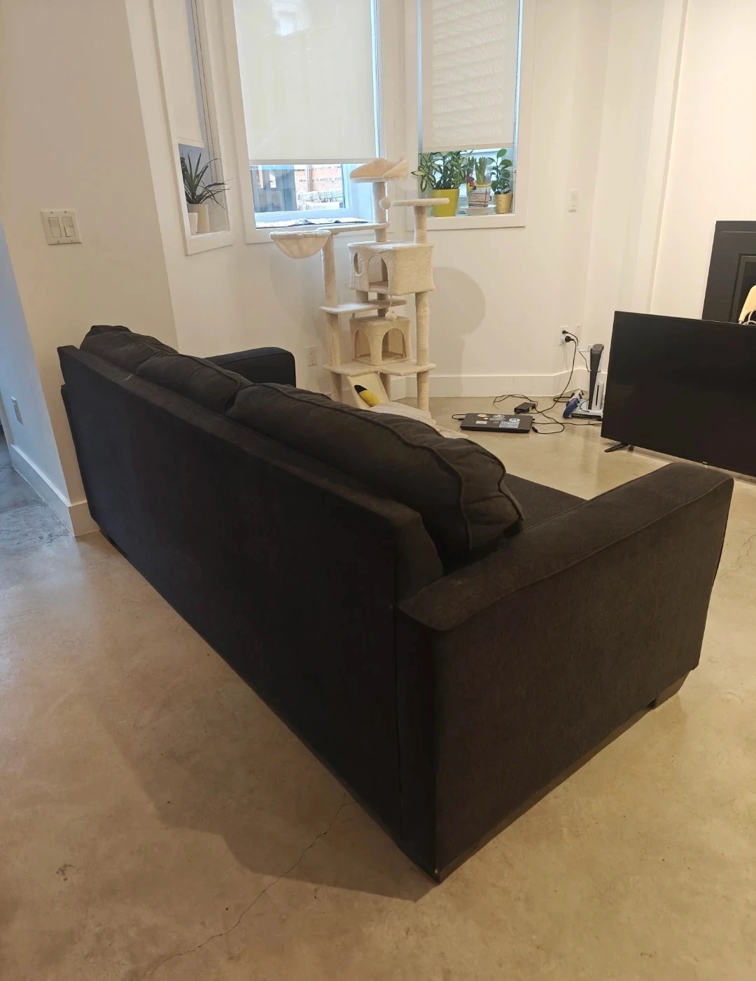 Dark grey sofa - photo 3