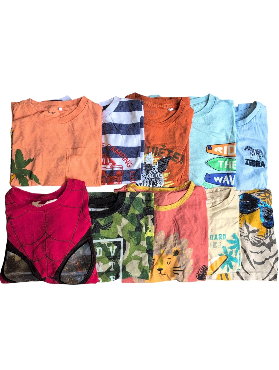 14 Boys' T-Shirt Bundle