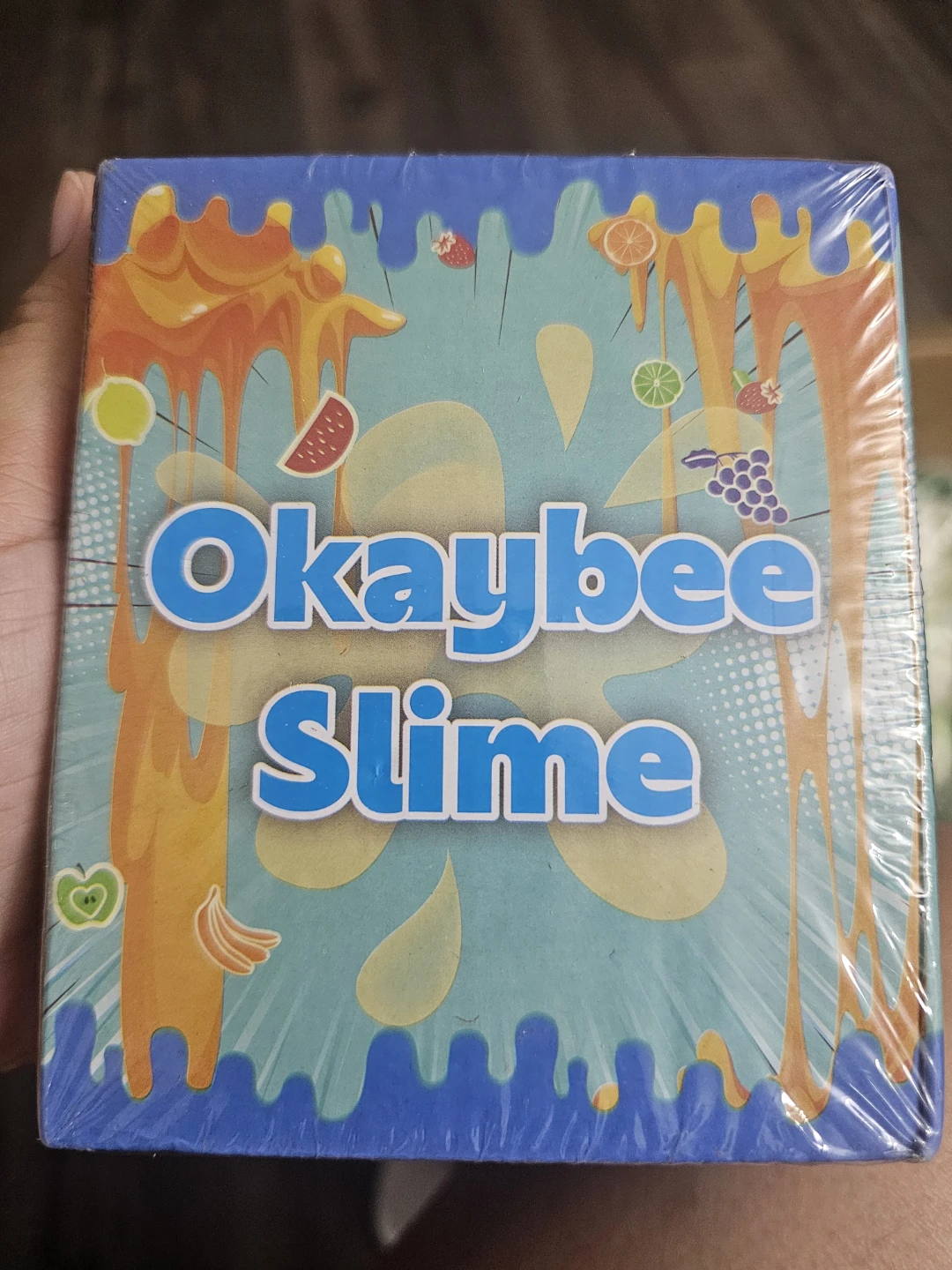 Okaybee Cherry Red Slime Bucket Kit 300ml - photo 2