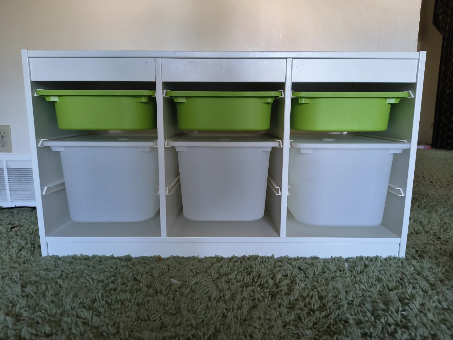 IKEA TROFAST Storage Unit with Bins