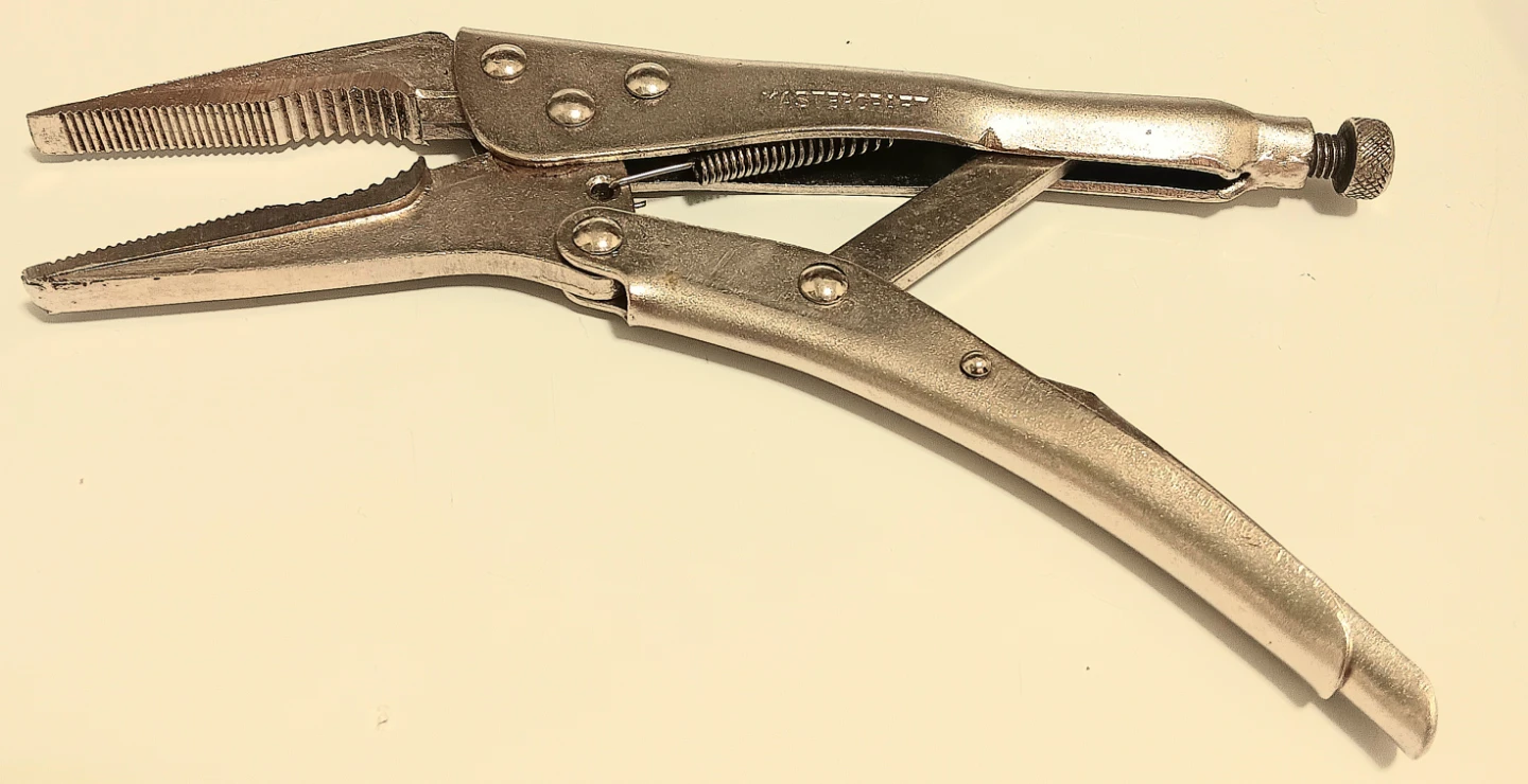 🔧Mastercraft Long Nose Locking Pliers🔧
