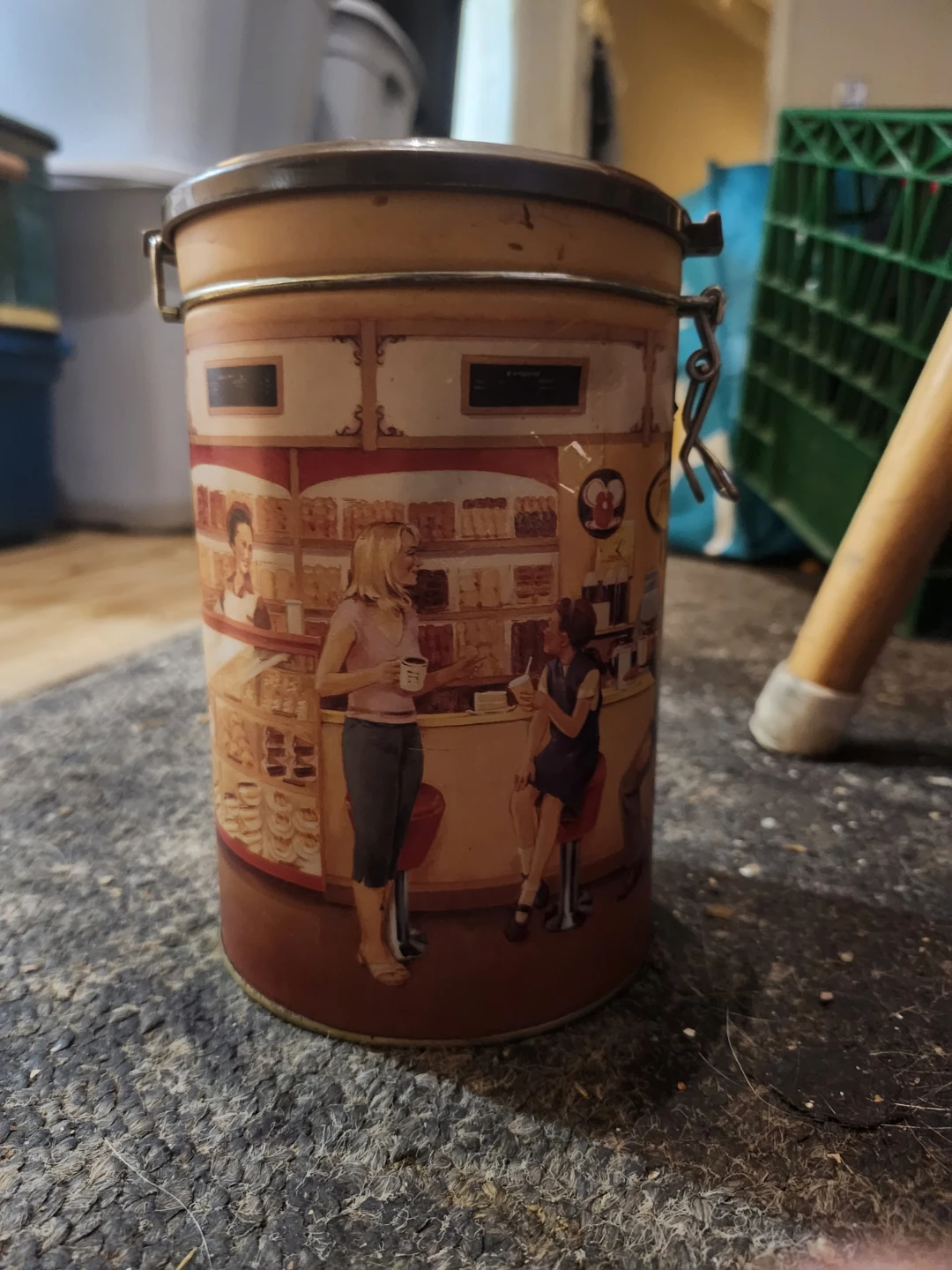 Vintage Tim Hortons Coffee Tin