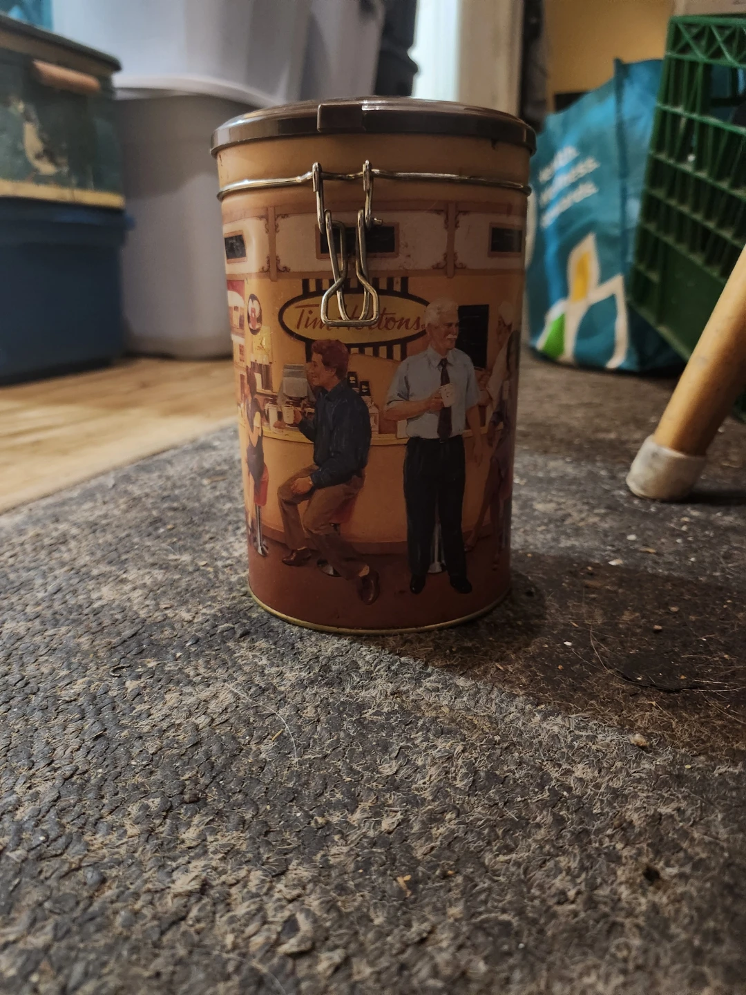 Vintage Tim Hortons Coffee Tin - photo 3
