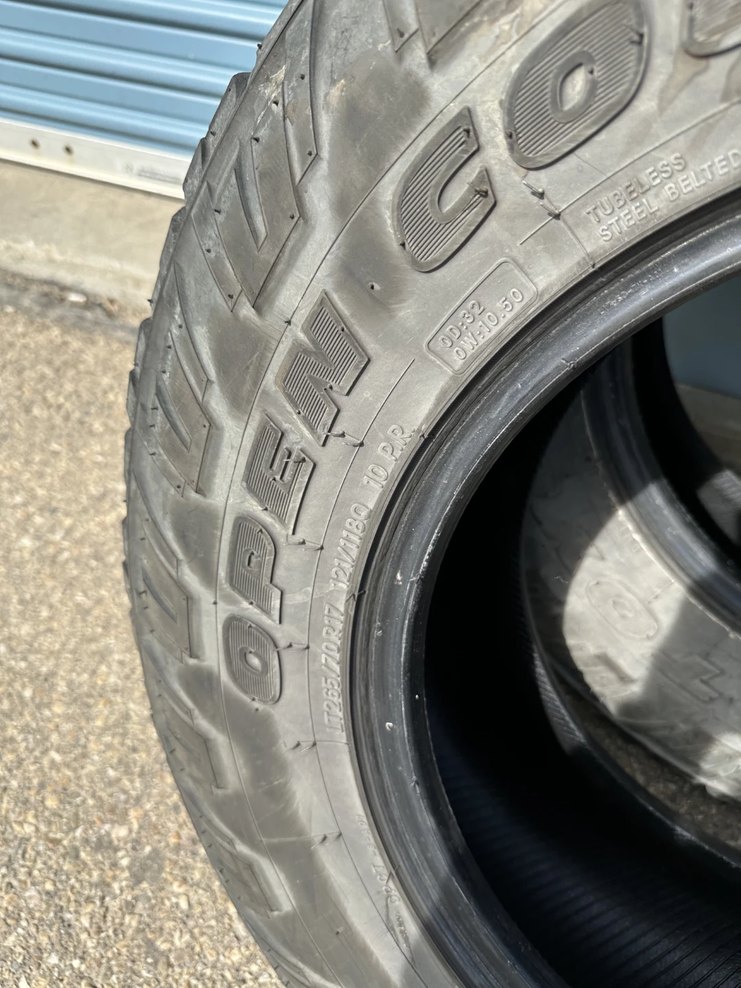 LT265/70R17 Toyo Open Country Tires (2 Tires) - photo 3