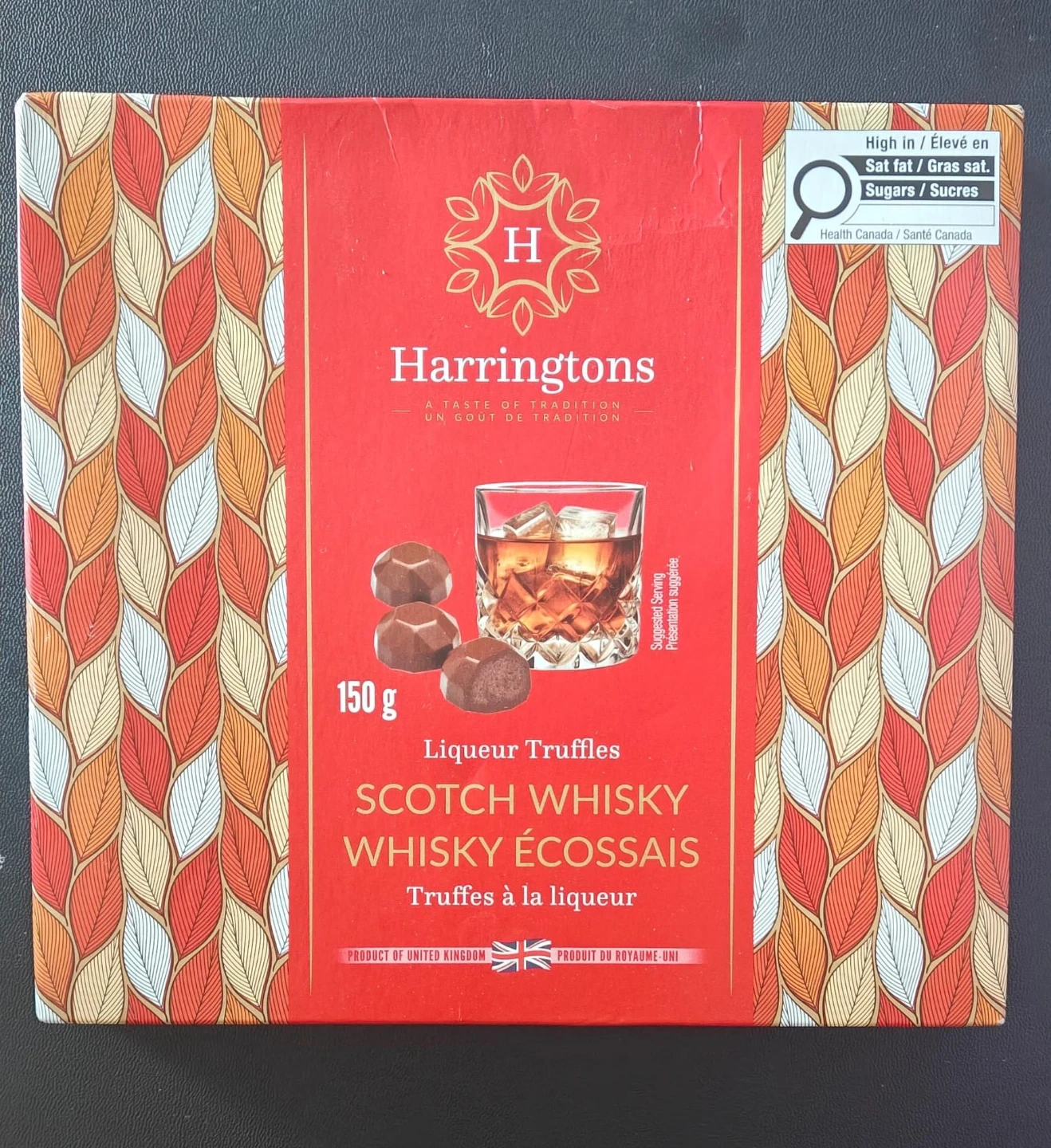 Harringtons Scotch Whisky Liqueur Truffles