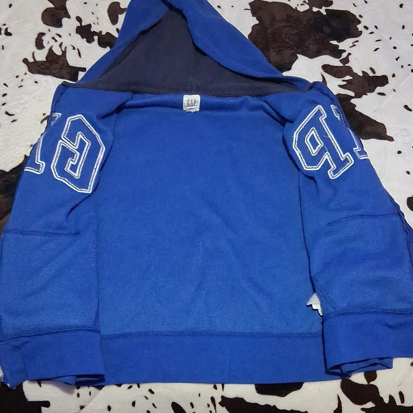 GAP Kids Blue Zip-Up Hoodie - photo 3