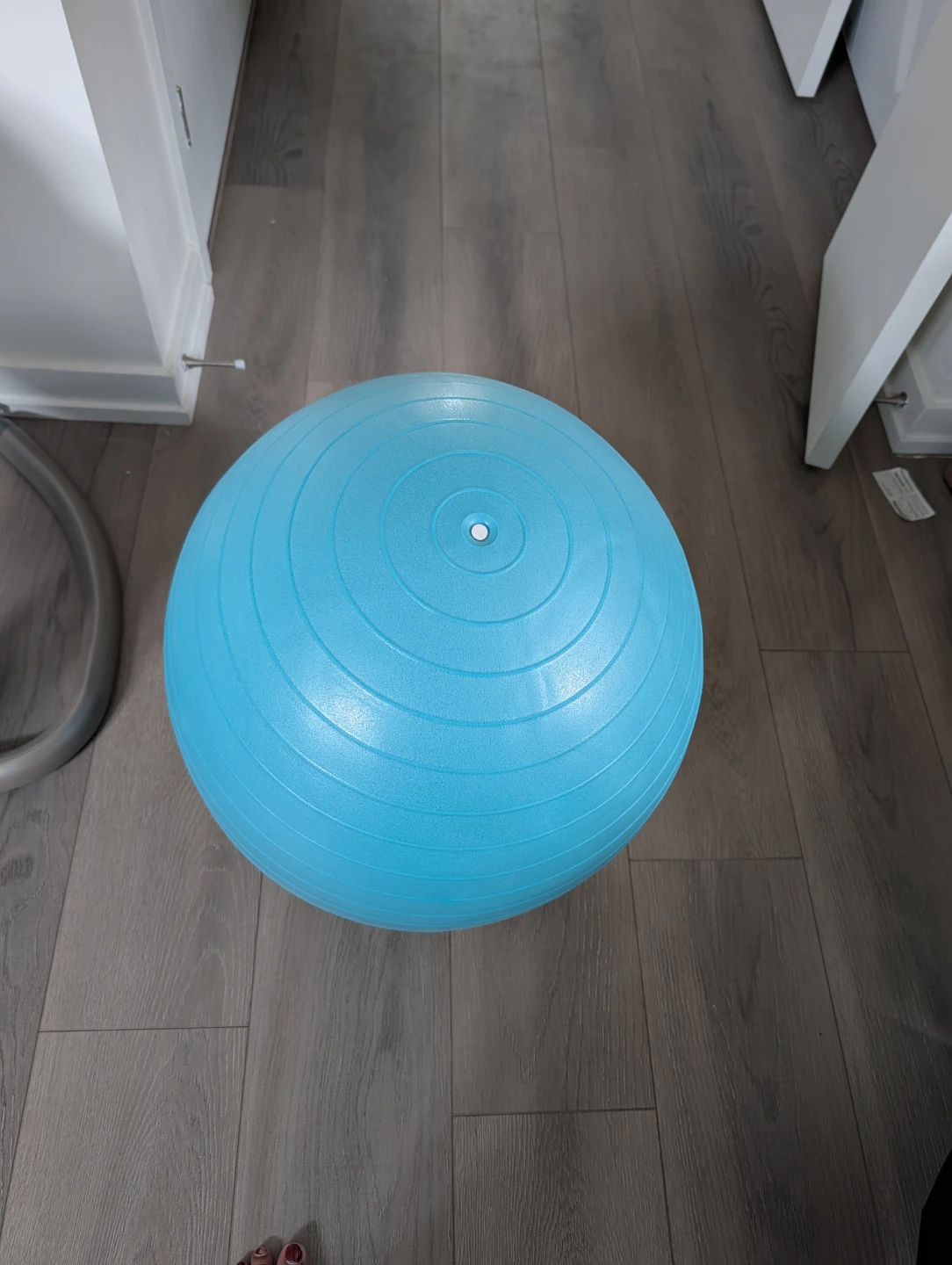 Blue Exercise Ball