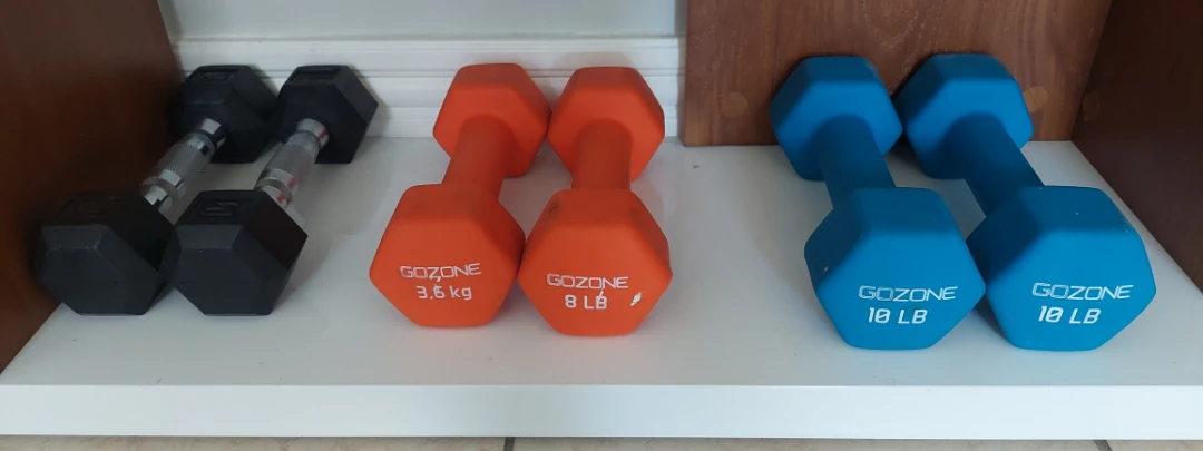 3 Sets Dumbbells