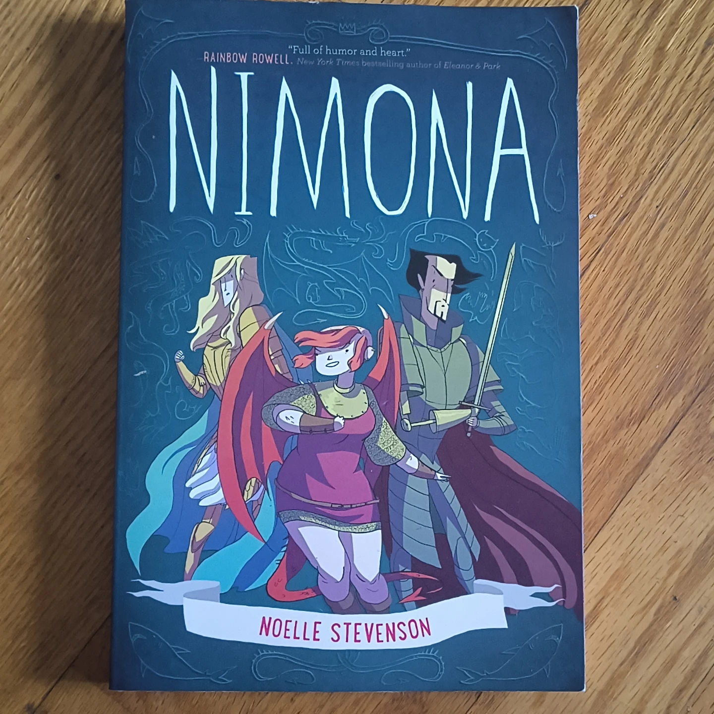 Nimona Graphic Novel by Noelle Stevenson