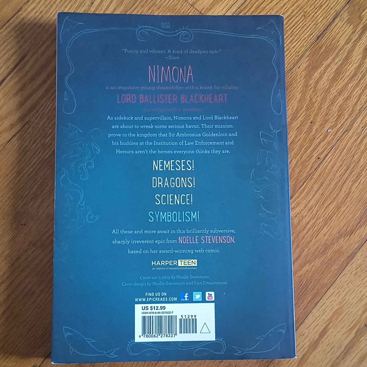Nimona Graphic Novel by Noelle Stevenson - photo 2